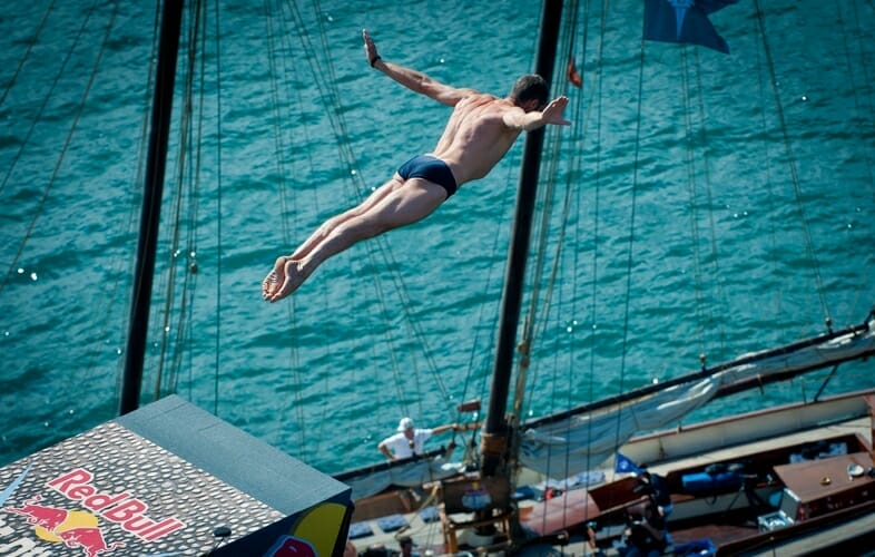 Red Bull Cliff Diving 2011 Lake Garda