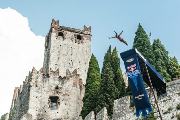 Red Bull Cliff Diving Malcesine