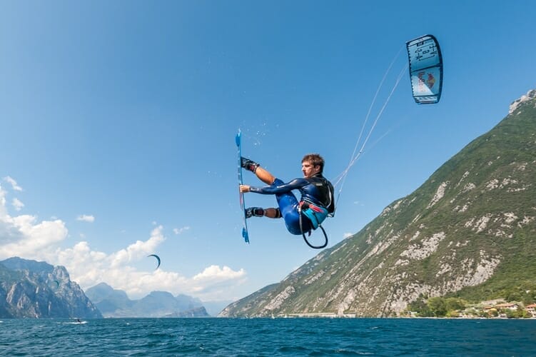 aaron hadlow al lago di garda