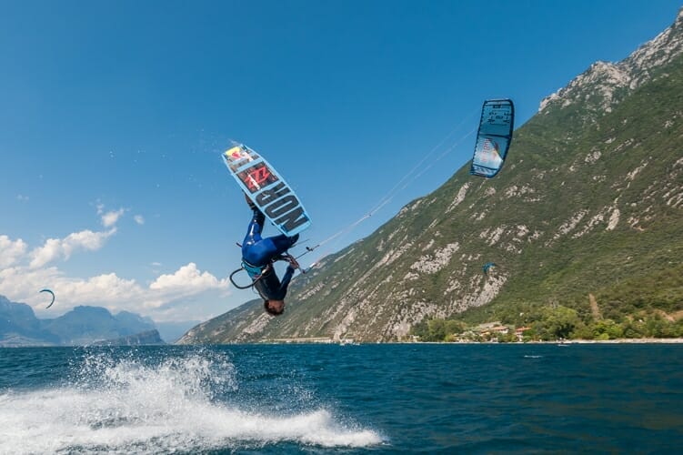 aaron hadlow al lago di garda