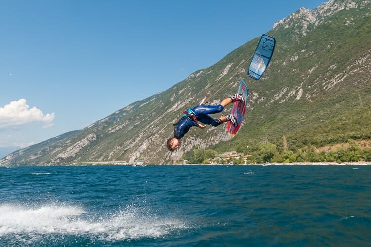 aaron hadlow al lago di garda