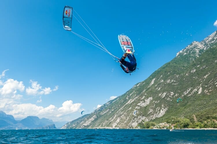 aaron hadlow al lago di garda