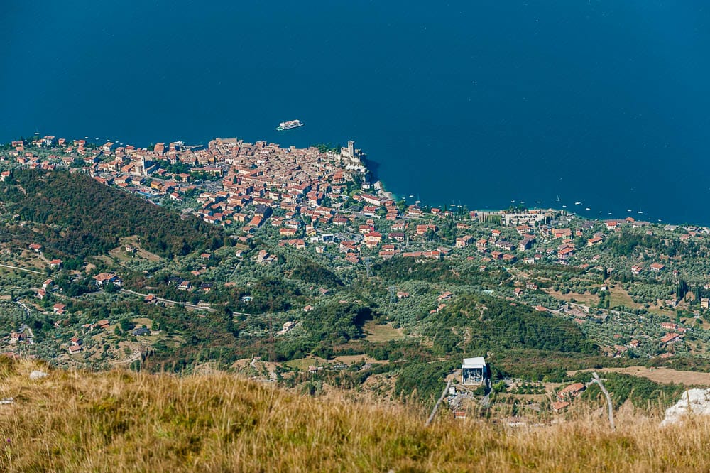 malcesine dal monte baldo