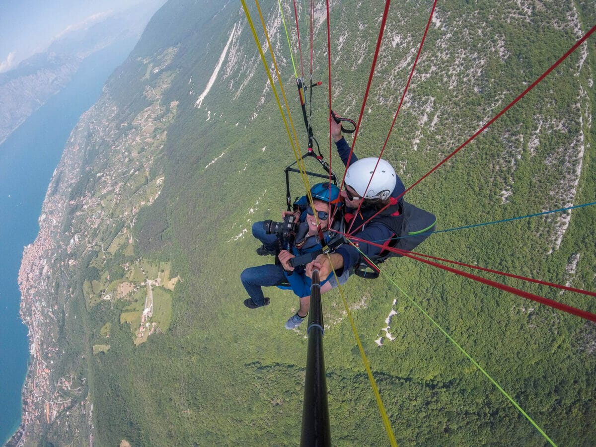 biposto parapendio