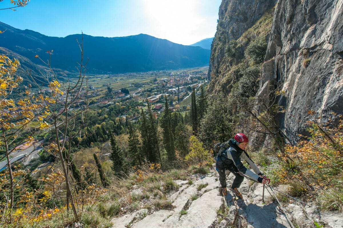 via ferrata colodri panorama