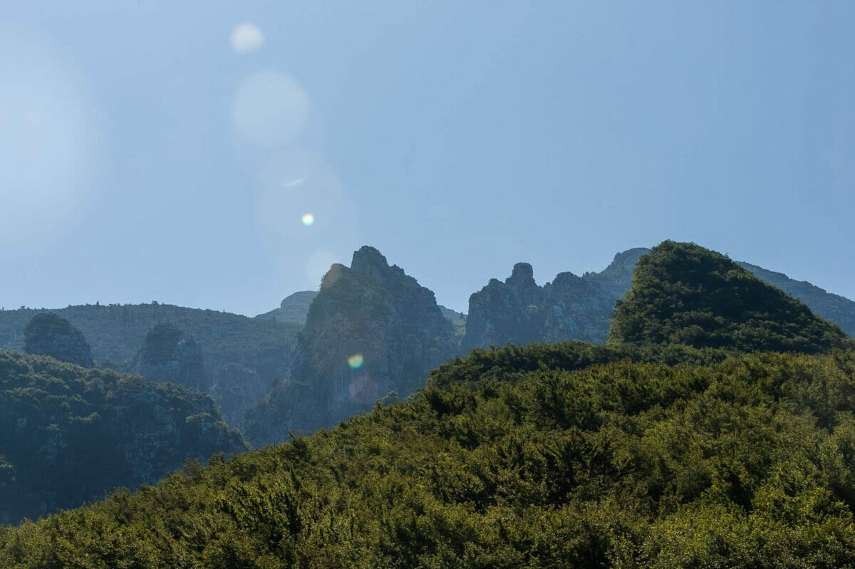 vista sul baldo da Malga fiabio