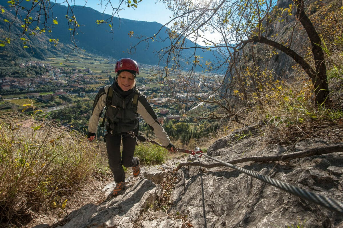 via ferrata monte colodri inizio