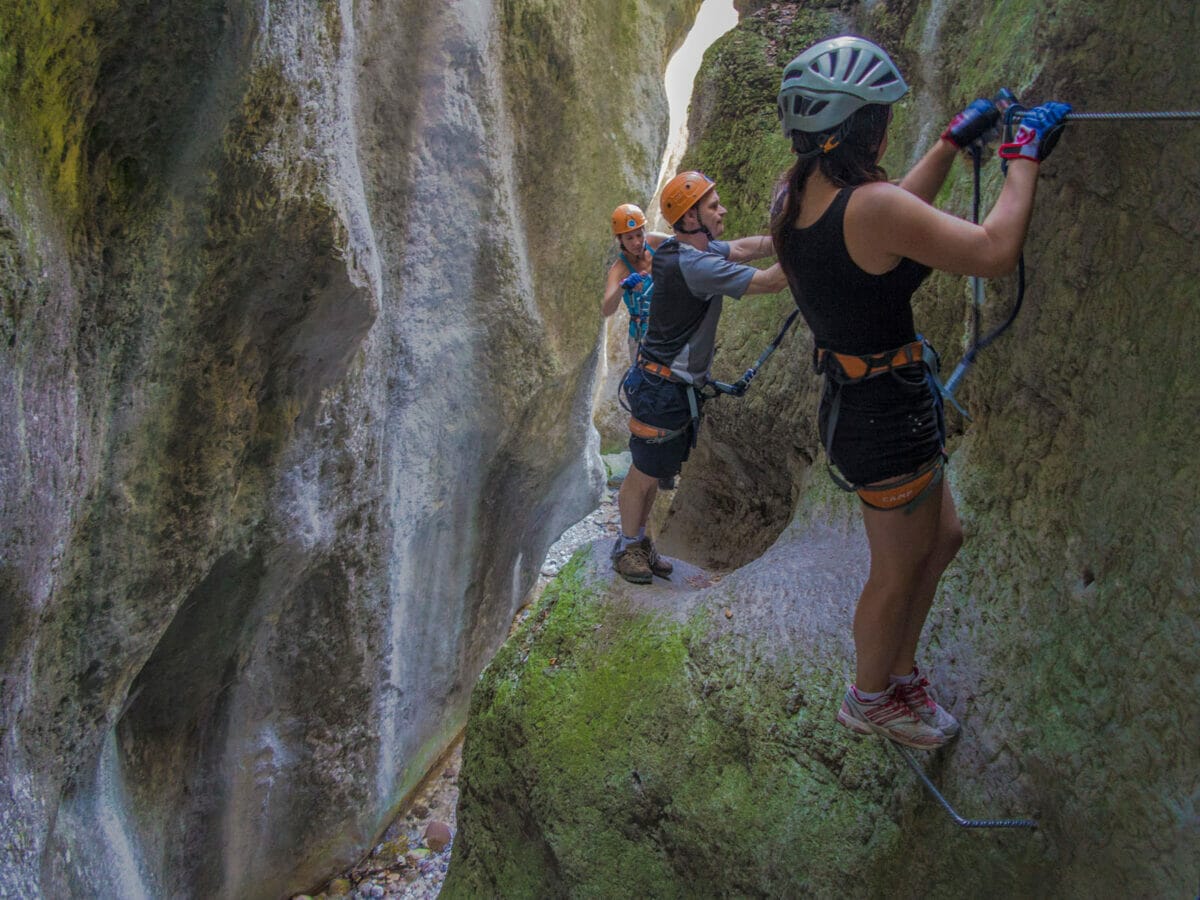 via ferrata rio sallagoni castel drena