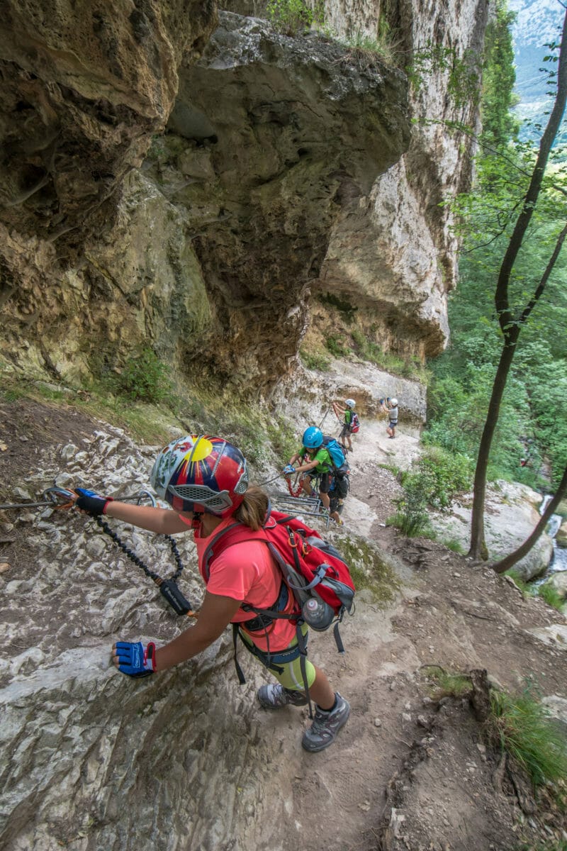 via ferrata rio sallagoni arco mountain guide