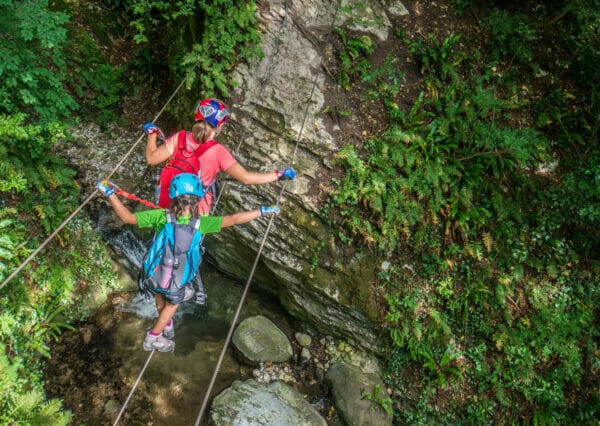 via ferrata rio sallagoni castel drena