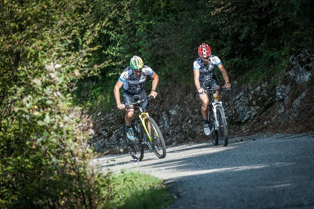 punta veleno lake garda uphill steep