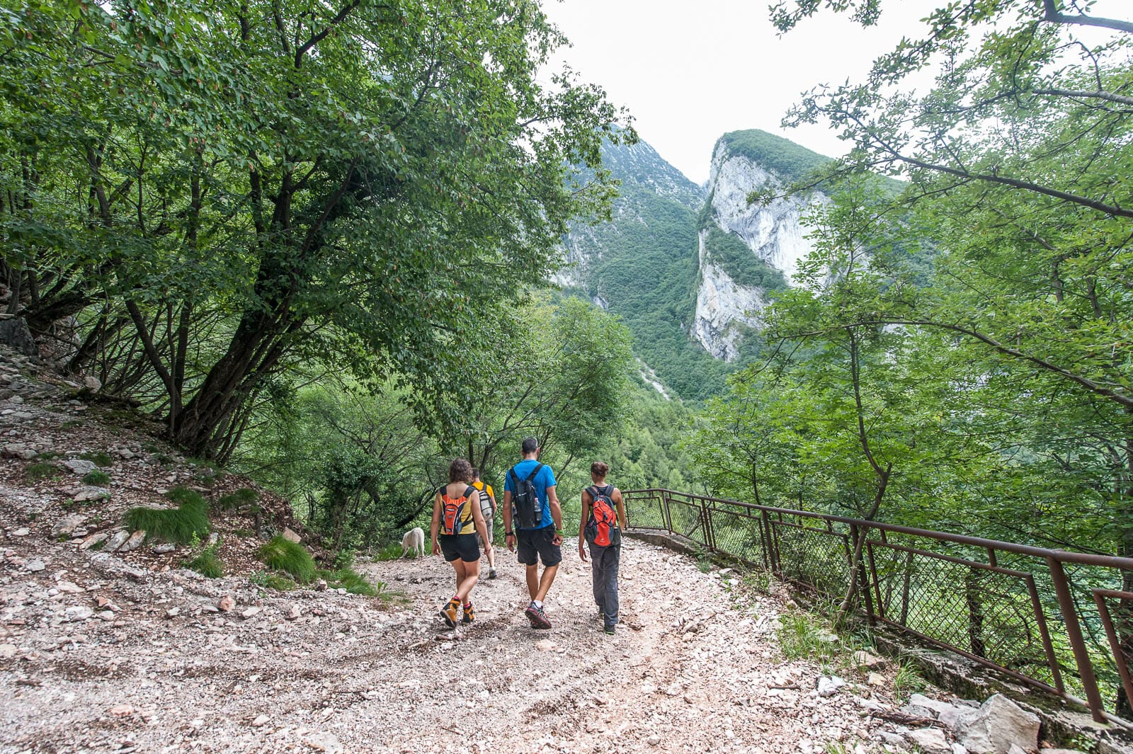 descent to hermitage