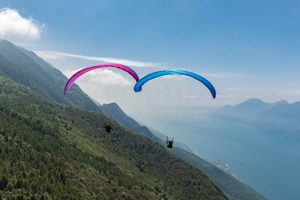 Paraglifing Tandemflug mit Garda Air Style Piloten