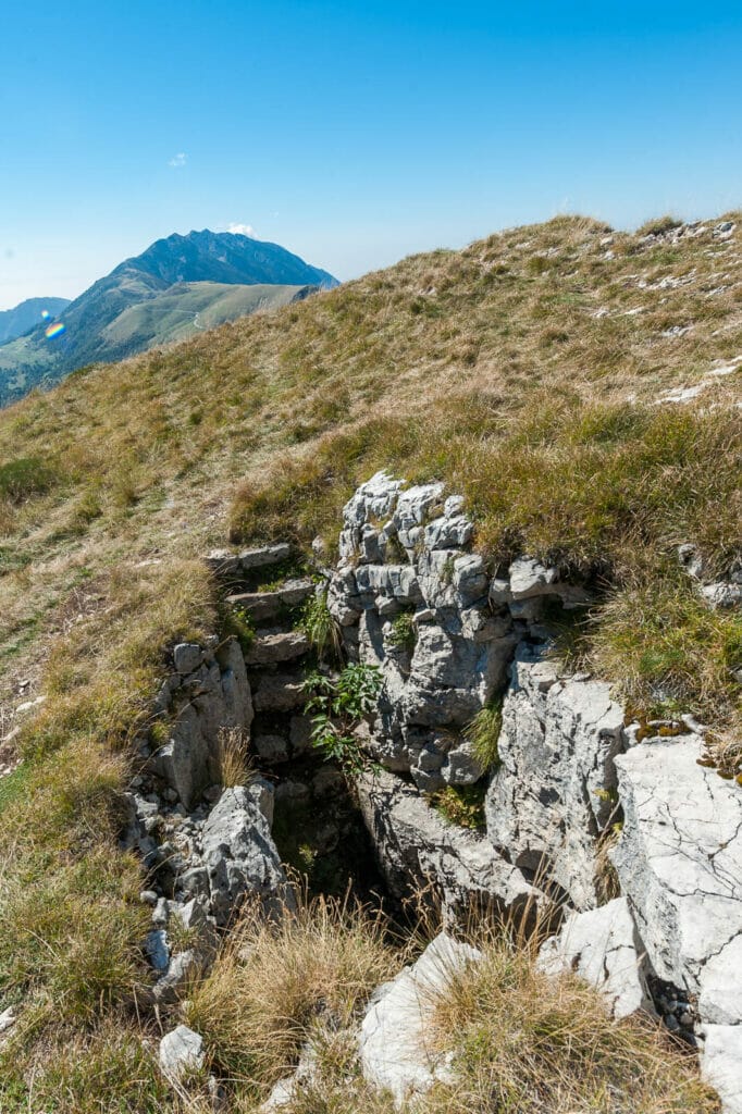 trincee guerra monte altissimo