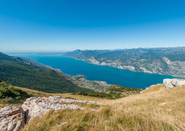 ausblick von monte baldo