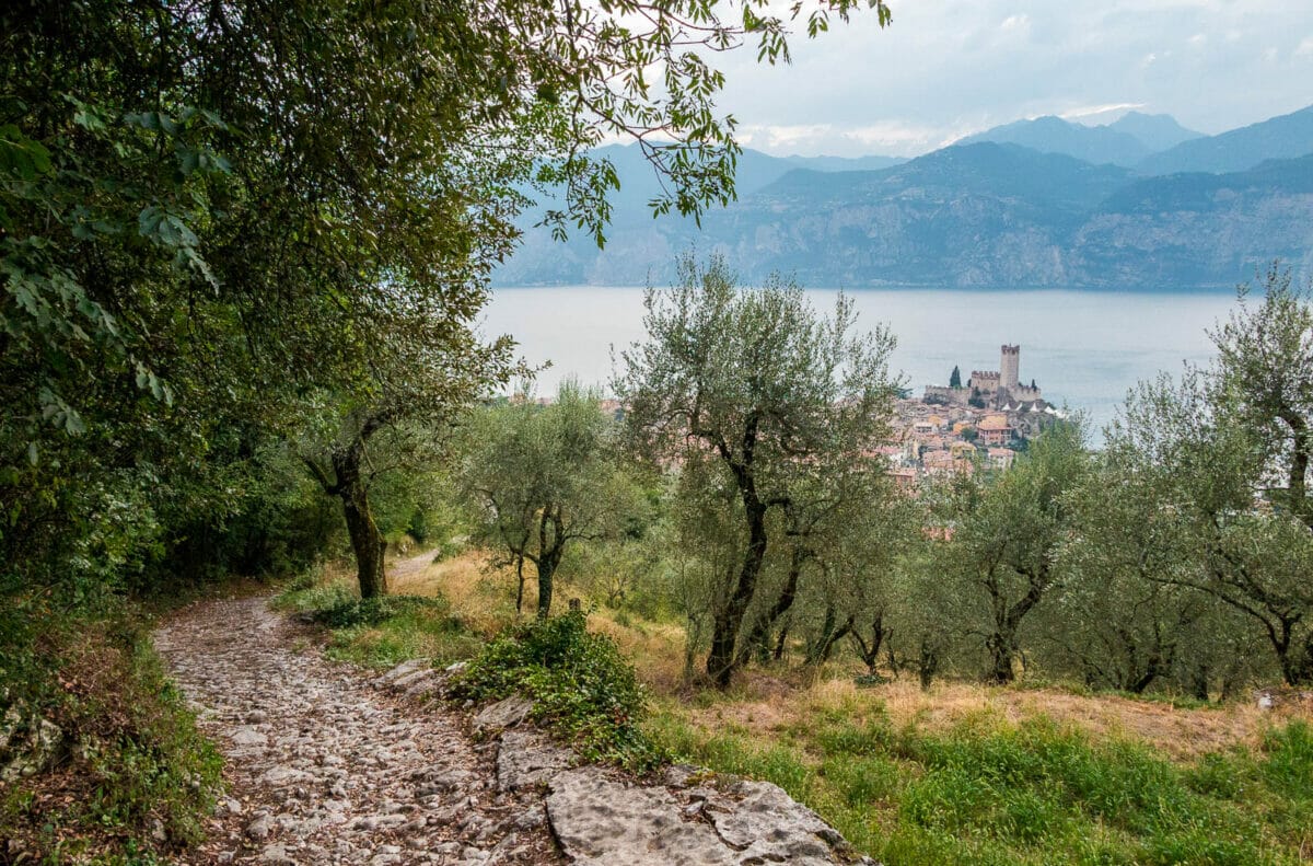 Percorso Trekking ad anello da Malcesine a San Michele 360gardalife