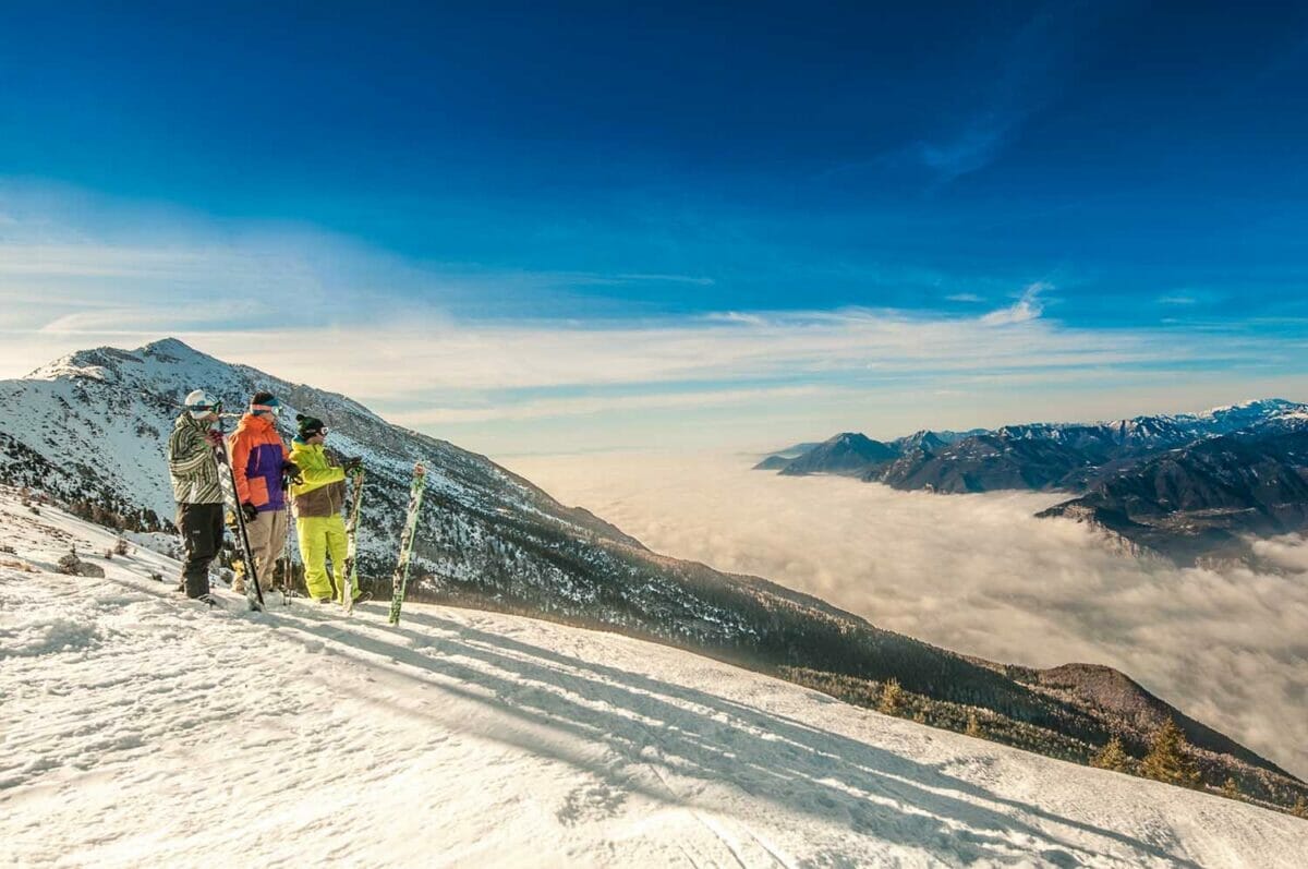 monte baldo in inverno