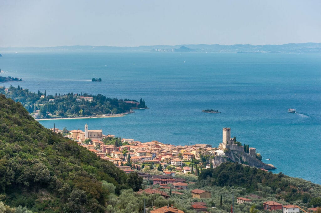 Vista panoramica dalla mulattiera de Lavacco