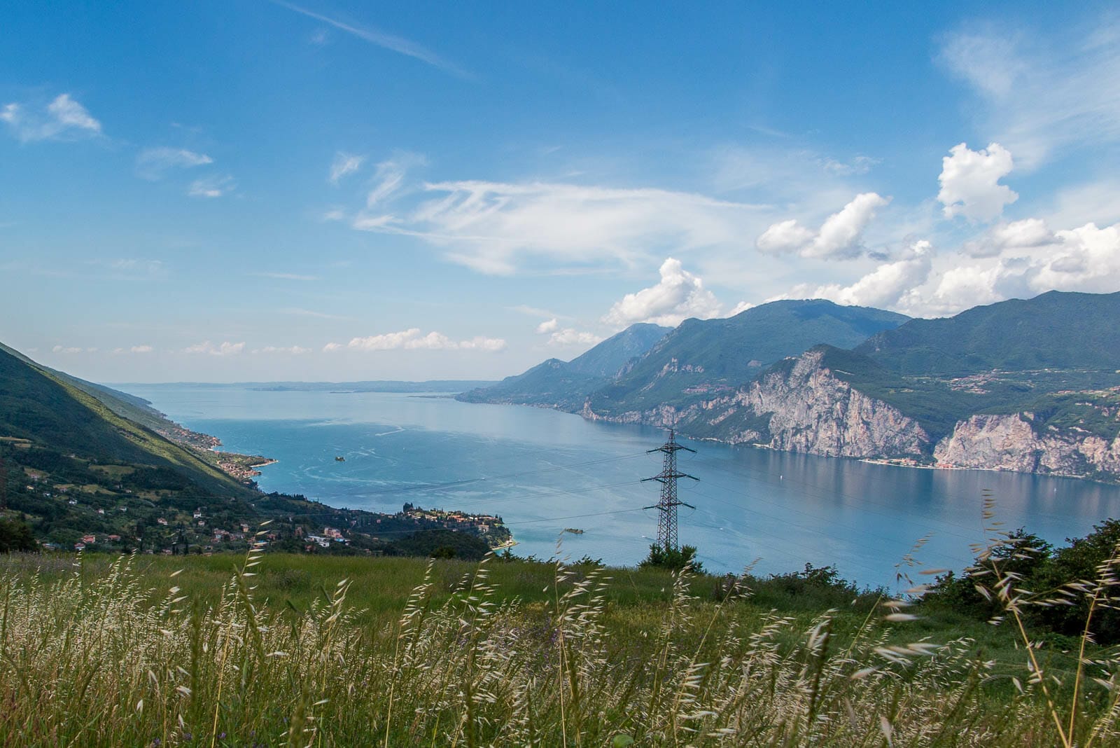 Vista sul Garda Da San Michele