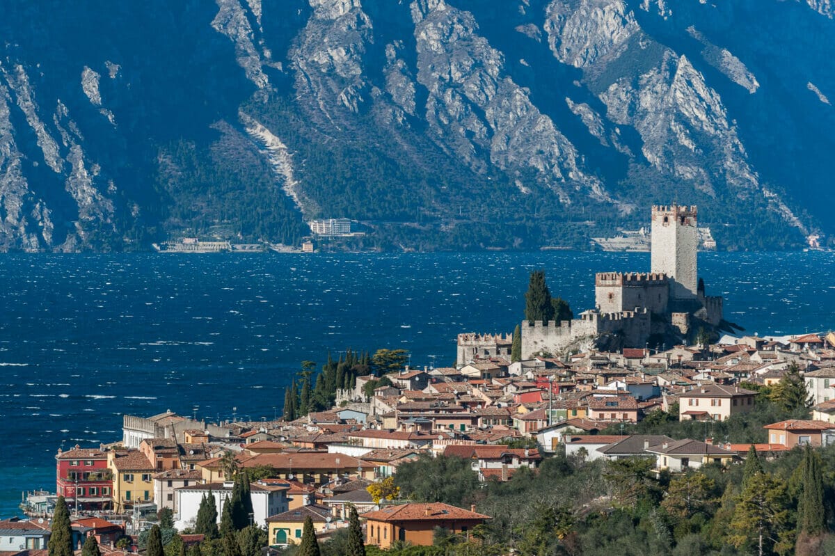 malcesine from via panoramica