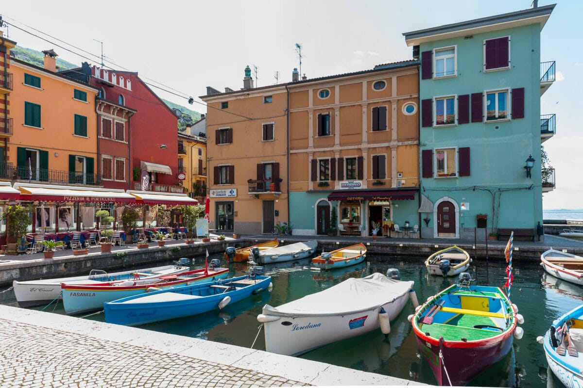 Catselletto harbour: Brenzone sul Garda hamlet
