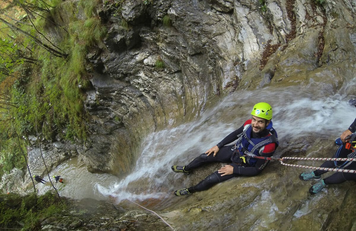 canyoning-tignale-slide