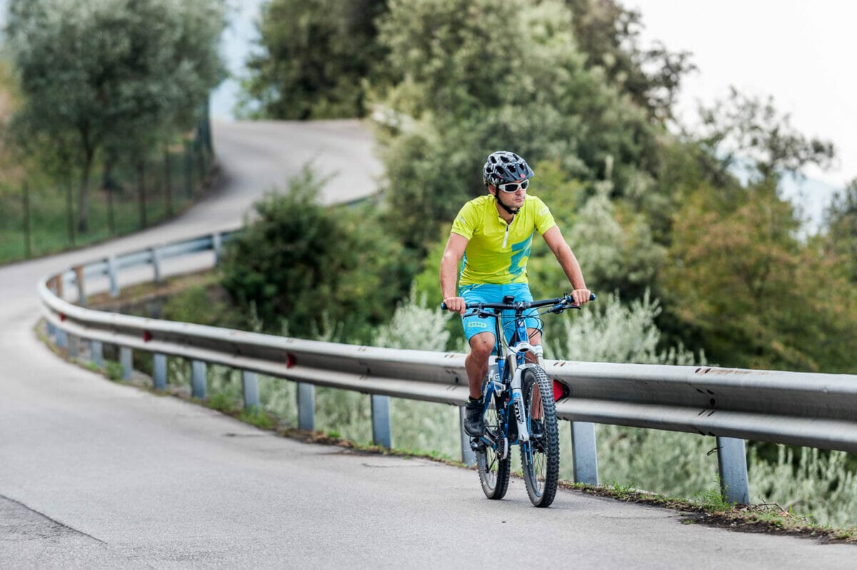 easy mtb panoramic route malcesine