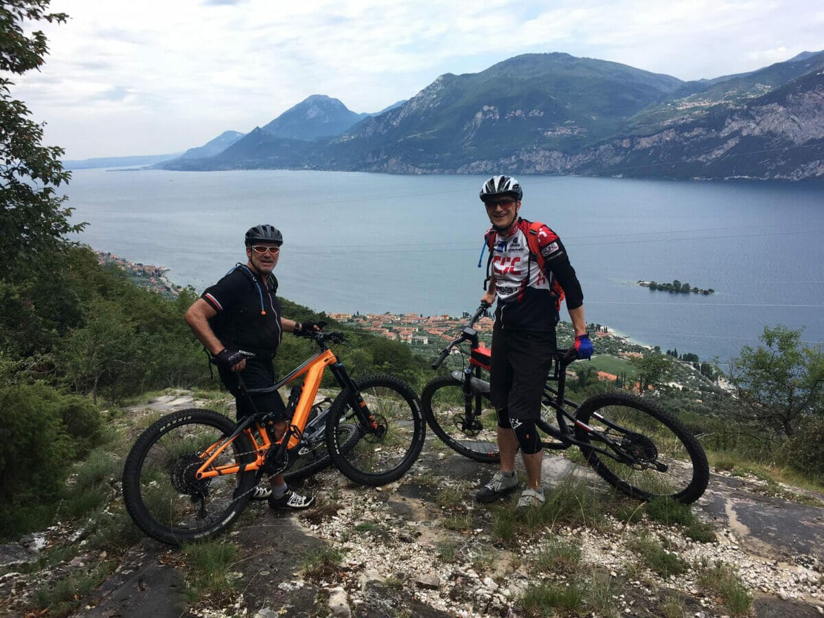 malcesine bike tour seeblick