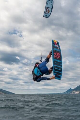 aaron hadlow at lake garda