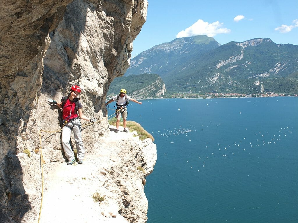 ferrata garda outdoor