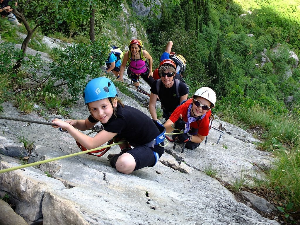 ferrata garda outdoor