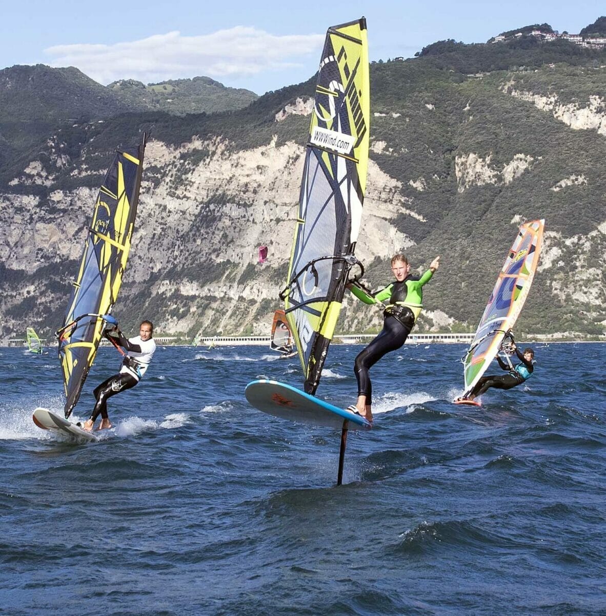 windsurf hydrofoil wwwind square malcesine