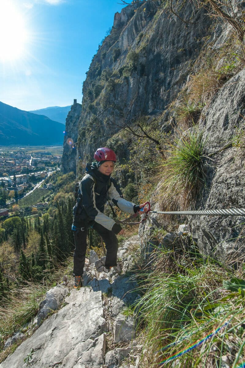 klettersteig Colodri Start