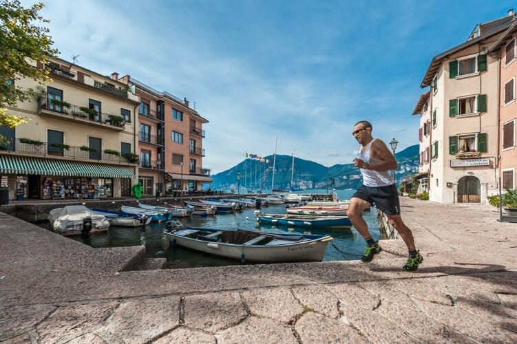 jogging a porto di brenzone