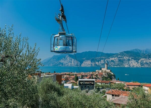 malcesine cable-car's station