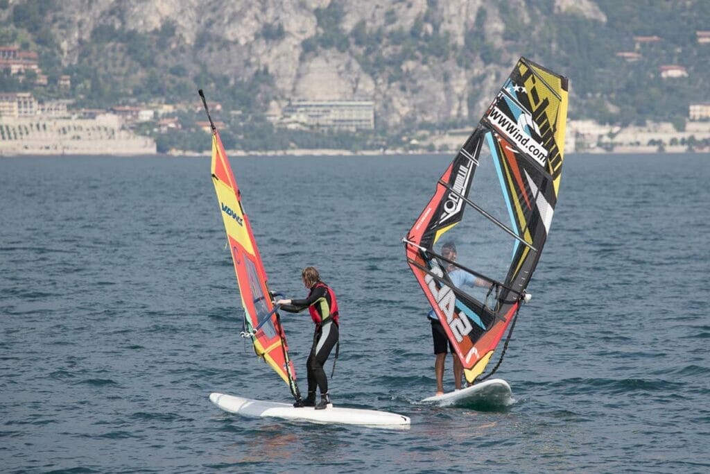 Gegenwind fahren