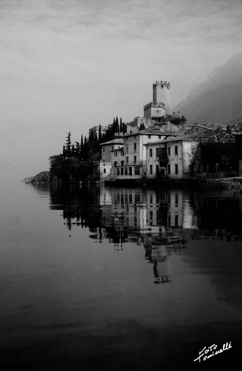 castello di malcesine dal lago