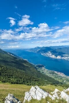 lago di garda dal baldo