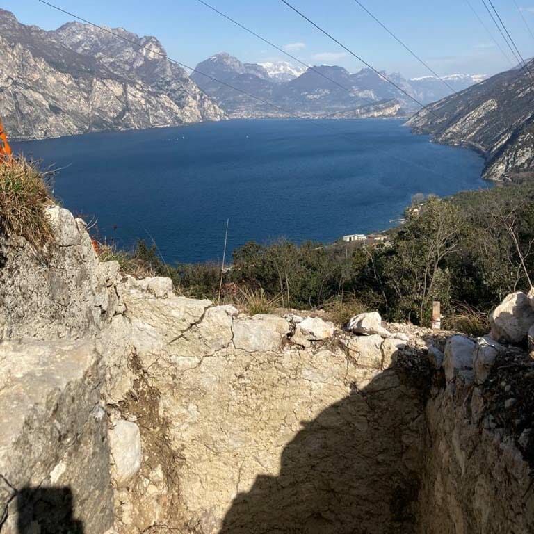 trincee dosso merlo navene lago di garda