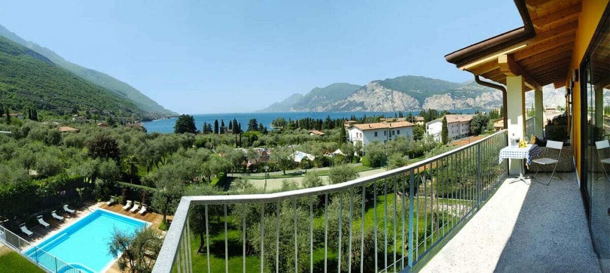 Residence Goethe Malcesine vista lago
