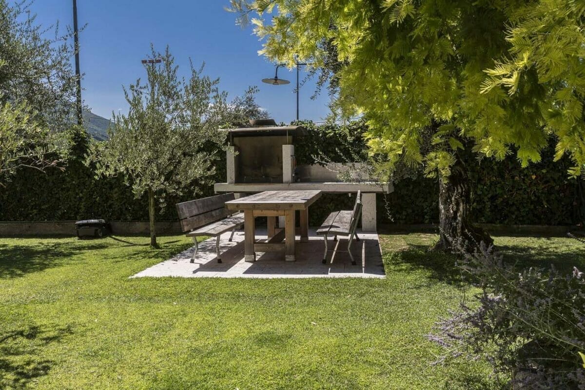 Residence Goethe Malcesine grill