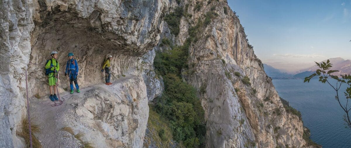 Via dei Contrabbandieri via alpinistica Lago di Garda