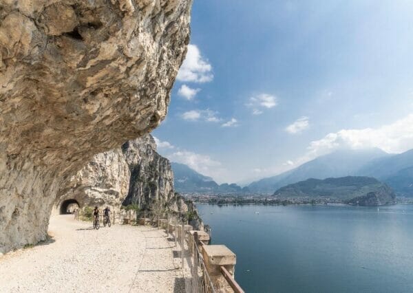 Ponale Path with lake view