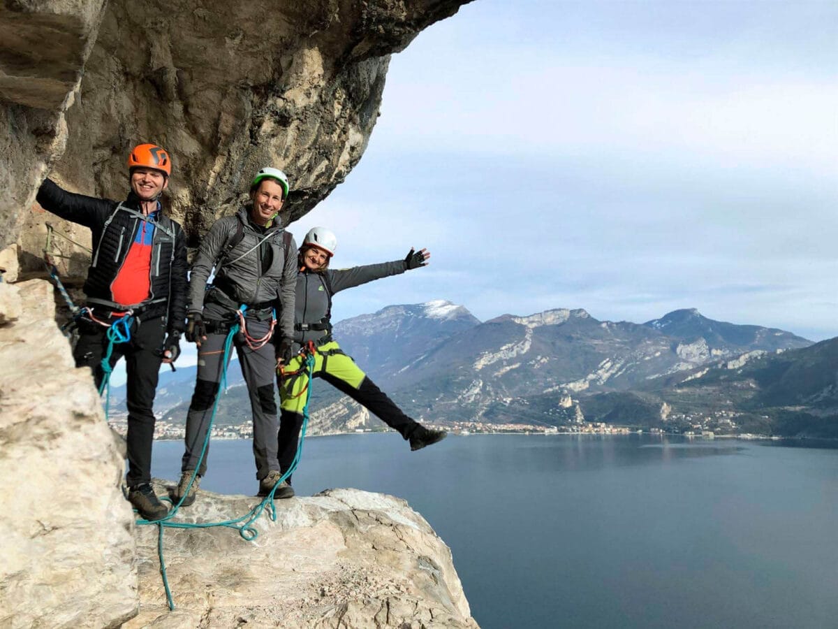 Schmugglerweg am Gardasee mit Seeblick