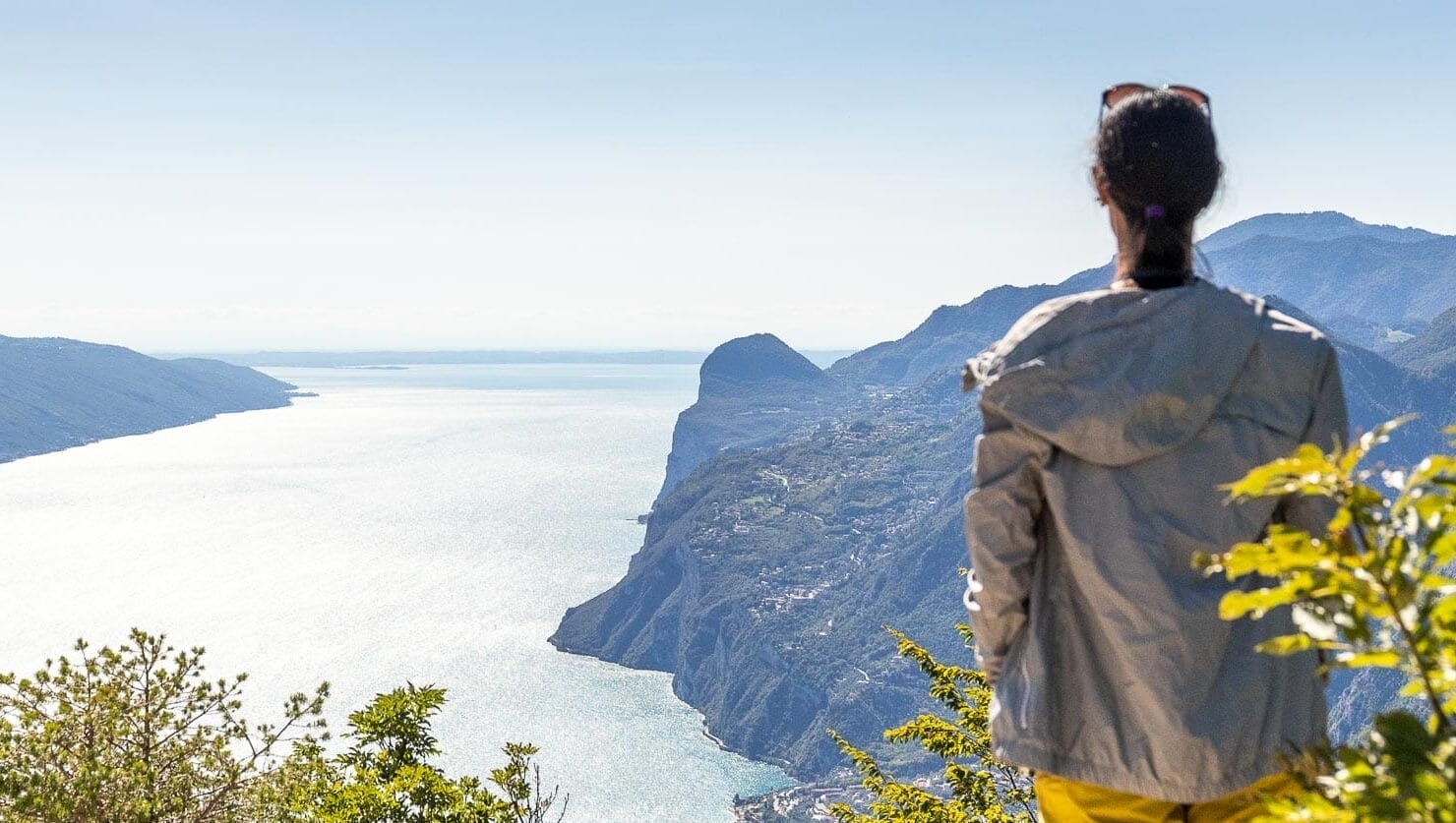 Vista sul Garda da Punta Larici Vista sul Garda da Punta Larici