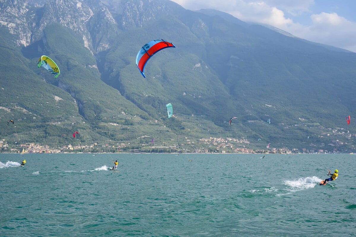 Kitesurf a Castelletto di Brenzone