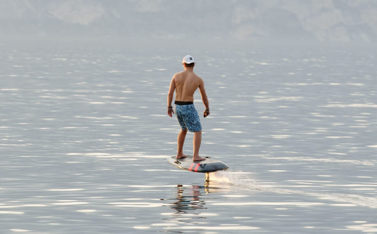 E-Foil al Lago di Garda