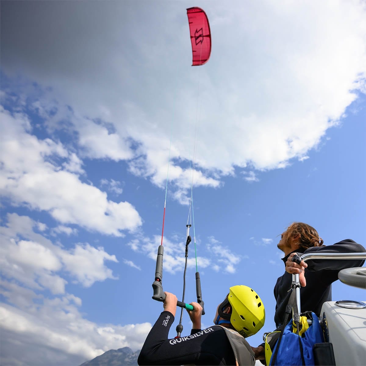 Lezione di kitesurf