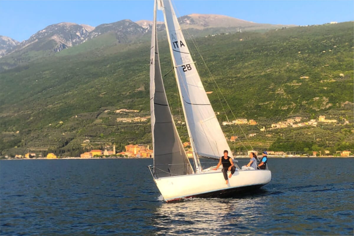 Segeltoern mit Skipper am Gardasee