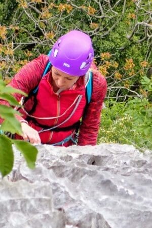 Lezione privata di arrampicata